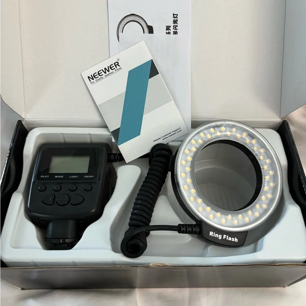 Neewer LED Ring Flash - Black